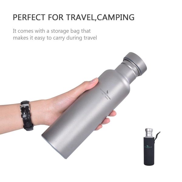 Titanium Water Bottle