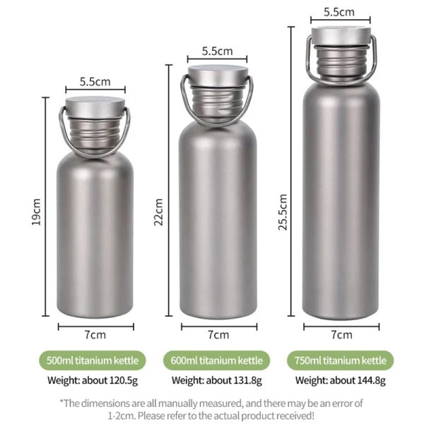 Titanium Water Bottle