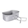 Military Canteen Titanium Cookware