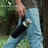 Wide Mouth Titanium Bottle with Lid Leak-Proof Single Layer 400/550/750ML